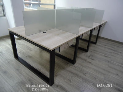 Mobiliario de oficina elegante y funcional en bogota - Foto 2