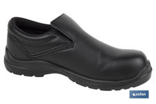 Mocasín de Seguridad S2 SRC | Tallas desde la 35 a la 47 en Color Negro | Zapato