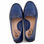 Mocassins pour femmes confortable 100% cuir bleu - Photo 2