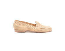 Moccasin Raffia Shoes