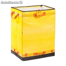 Mochila Bolsa Reparto Delivery Plegable Color Amarillo