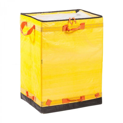 Mochila Bolsa Reparto Delivery Plegable Color Amarillo