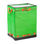 Mochila Bolsa Reparto Delivery Plegable Color Verde - 1