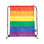 Mochila de cuerdas Rainbow multicolor - Foto 2