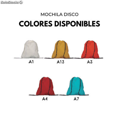 Mochila Disco 37x42 cm - Foto 2
