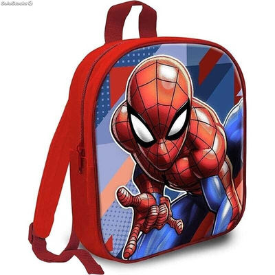 Mochila Escolar Spiderman 29cm - Foto 2