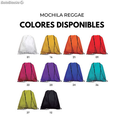 Mochila Reggae 36x42 cm - Foto 2