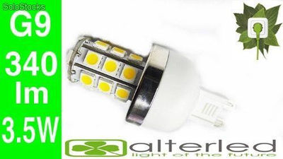 Mocna żarówka diodowa g9-27smd led 3,5w-Ciepła