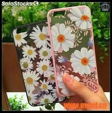 Moda de Lujo Floral Pintado Alivio 3D Para Apple iPhone 6 iPhone6 6 S 4.7