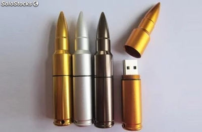 Mode Bullet USB Flash Drive Mémoire Pendrive De Stockage USB 2.0 Haute Vitesse - Photo 3