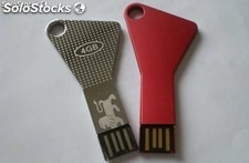 Mode métal triangle clés USB 8G usb 2.0 en acier inoxydable Flash drive cadeau