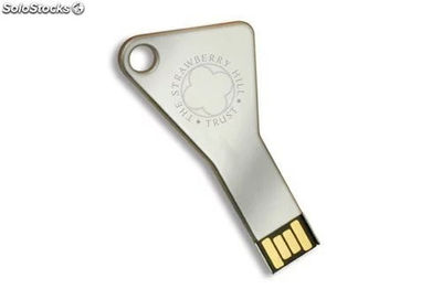 Mode métal triangle clés USB 8G usb 2.0 en acier inoxydable Flash drive cadeau - Photo 3