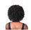 Mode Naturel Crépus Curl Résistant À La Chaleur Cheveux Synthétiques Perruques - Photo 3