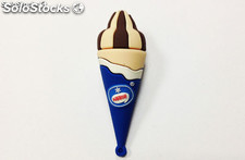 Modèle de la crème glacée au chocolat 4G Flash Drive pen drive Logo personnalisé