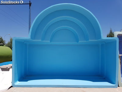 Modelo de piscina em poliéster pasl 4.20 - Foto 2