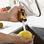 Moderne Einzelgriff-Küchenmischbatterie mit ausziehbarem Sprüher - Foto 2