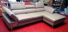 Modernes Ledersofa 2 (100% Made in Italy)