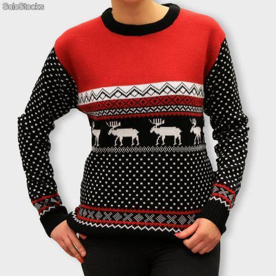 Modne Swetry Świąteczne w ilościach hurtowych - Zdjęcie 3