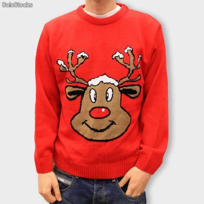 Modne Swetry Świąteczne w ilościach hurtowych - Zdjęcie 4