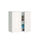 Modulo alto colgado Marbella en blanco 60 cm(ancho) 60 cm(altura) 26.5 cm(fondo) - Foto 3