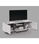Modulo bajo television Zubia en acabado blanco/gris ceniza 46 cm(alto)150 - 4