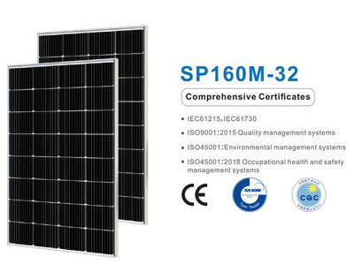 Módulo cargadores fotovoltaico solar monocristalino de silicio 160w - Foto 2