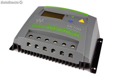 Módulo controlador de carregamento painel solar de alta potência solar 70A 48v - Foto 3