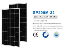 Módulo fotovoltaico de panel solar china 200w Energía celular