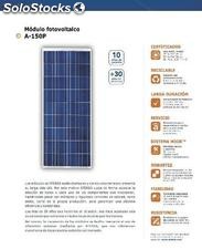 Módulos fotovoltaicos a-150p