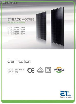 Módulos fotovoltaicos et-m572bb - Foto 3