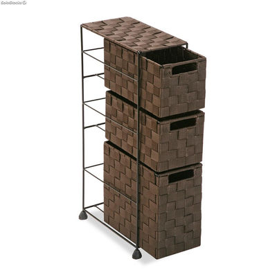 Möbelstuck für dein Badezimmer mit 3 Schubladen, Modell &amp;quot;Brun&amp;quot; - Sistemas David - Foto 4