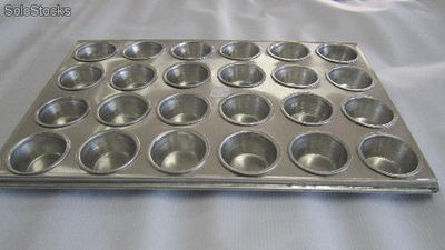 Molde en aluminio para Cup cakes