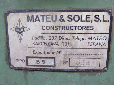 Molino triturador Mateu I Solé 400x240 mm - Foto 3