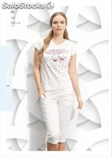 Monamise 782 piżamy krótki rękaw bielizny monamise exclusive