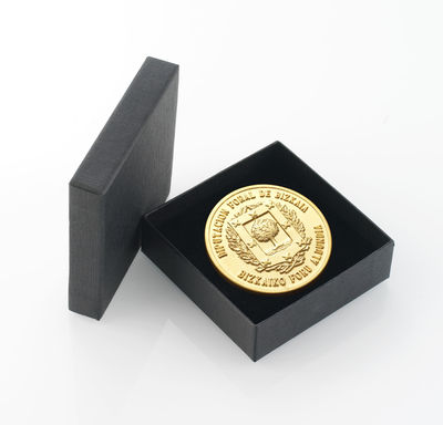 Monedas conmemorativas personalizadas en oro