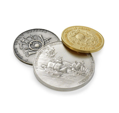 Monedas conmemorativas personalizadas en Plata 925