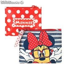 Monedero Cremallera Jeans Minnie Mouse