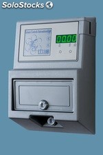 Monedero temporizador para control de duchas por fichas o monedas