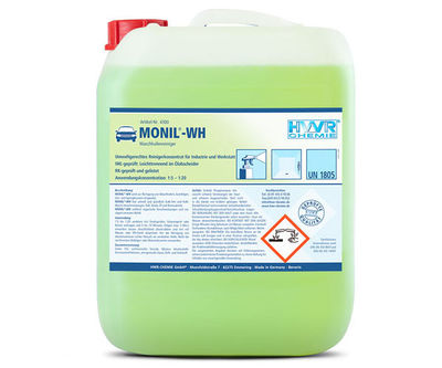 Monil- Wh specjalistyczny środek do czyszczenia hal produkcyjnych, fontan.