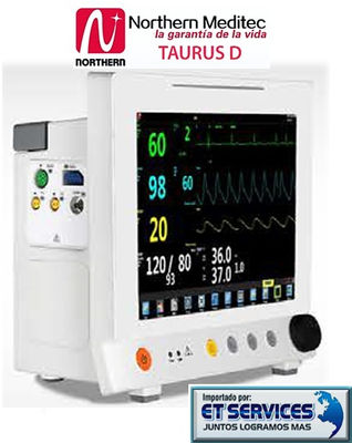 Monitor de Signos Vitales Marca Northern Meditec Modelo TAURUS D