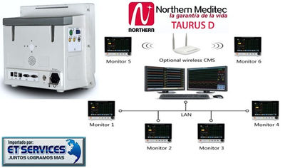Monitor de Signos Vitales Marca Northern Meditec Modelo TAURUS D - Foto 4