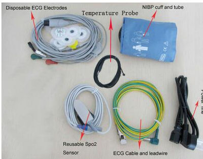 Monitor Multiparámetro ecg SPO2 resp nibp Monitor en Ambulancia - Foto 4