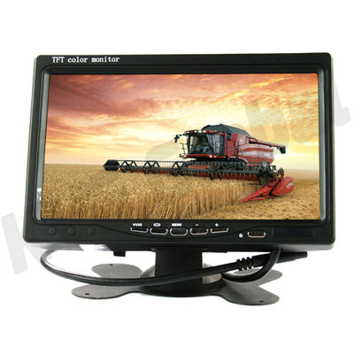 Monitor tft 7 Zoll für Rückfahrkamera Auto Bus lkw Landmaschine 12V/24V DVD 2xAV