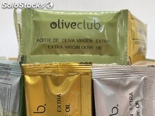 Monodósis de aceite de oliva virgen extra Picual fresco, 75 sobres de 10 ml.