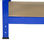 Monster Racking- Estanterías Resistentes T-Rax, Azul, 75cm Ancho x 30cm Fondo, - Foto 5