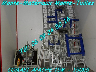 Monte matériaux &amp;amp; tuiles APACHE COMABI 15m 150Kg (bonne occasion) - Photo 2