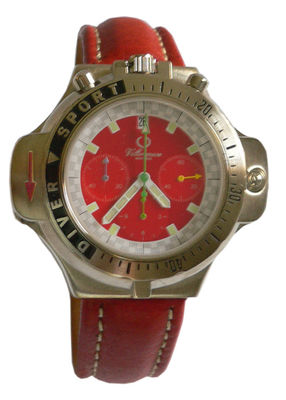 Montre poignet quarz chronographe avev boussole - Photo 4