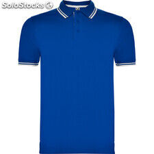 Montreal polo shirt s/l white/turquoise ROPO6629030112 - Photo 3
