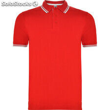 Montreal polo shirt s/l white/turquoise ROPO6629030112 - Photo 5