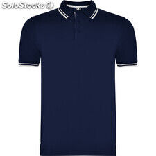 Montreal polo shirt s/s white/navy blue ROPO6629010155 - Foto 4
